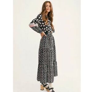 Free People black Papillon Maxi Dresses - L